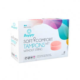 Beppy Soft + Comfort Tampons WET - 8 stuks-Beppy - PleasureToys.nl