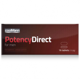 CoolMann - PotencyDirect Potentie Pillen - 16 stuks-Coolmann - PleasureToys.nl