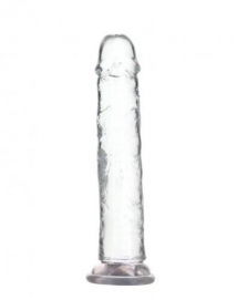 Crystal Addiction - Transparante Dildo - 20 cm-Addiction - PleasureToys.nl
