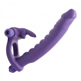 Double Delight Vibrerende Penisring Met Vibrator-Frisky - PleasureToys.nl