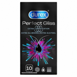 Durex Perfect Gliss Condooms - 10 stuks-Durex - PleasureToys.nl
