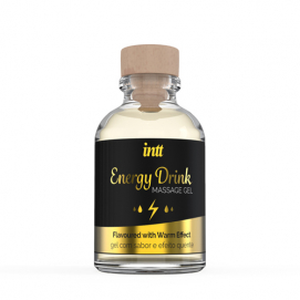 Energy Drink Verwarmende Massage Gel - INTT | PleasureToys.nl