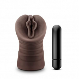 Hot Chocolate - Alexis Masturbator Met Vibrerende Bullet - Vagina - Hot Chocolate | PleasureToys.nl