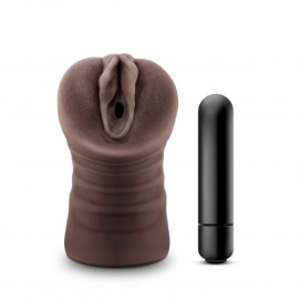 Hot Chocolate - Brianna Masturbator Met Vibrerende Bullet - Vagina - Hot Chocolate | PleasureToys.nl