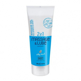 Hot Massagegel & Glijmiddel 2in1 - Silky Touch - HOT | PleasureToys.nl