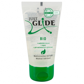 Just Glide Bio Waterbasis Glijmiddel - 50 ml-Just-Glide - PleasureToys.nl