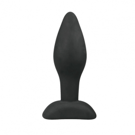 Kleine zwarte siliconen buttplug - Easytoys Anal Collection | PleasureToys.nl