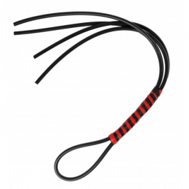Krachtige folterzweep met 4 staarten-Strict-Leather - PleasureToys.nl