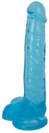 Lollicock - Dildo Slim Stick With Balls - Berry Ice - 20.3 cm-Lollicock - PleasureToys.nl