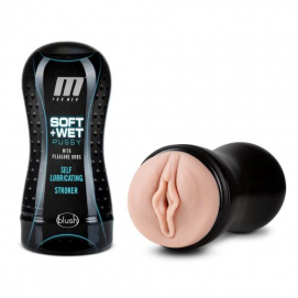 M for Men - Soft and Wet Masturbator Self Lubricating - Noppen-M-For-Men - PleasureToys.nl
