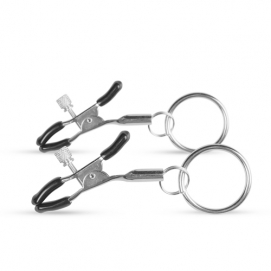 Metalen Tepelklemmen Met Ring-Easytoys-Fetish-Collection - PleasureToys.nl
