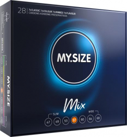 MY.SIZE Mix 57 mm Condooms - 28 stuks-My-Size - PleasureToys.nl