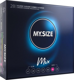 MY.SIZE Mix 64 mm Condooms - 28 stuks-My-Size - PleasureToys.nl