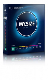 MY.SIZE Pro 45 mm Condooms - 3 stuks-My-Size - PleasureToys.nl