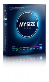 MY.SIZE Pro 72 mm Condooms - 3 stuks-My-Size - PleasureToys.nl