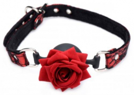 Opvallende Ball Gag Met Roos-Master-Series - PleasureToys.nl
