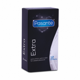 Pasante Extra condooms 12 stuks-Pasante - PleasureToys.nl