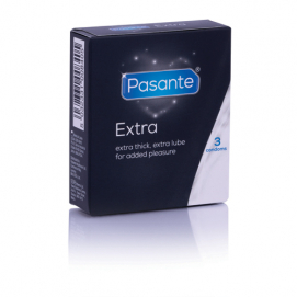 Pasante Extra Condooms - 3 stuks-Pasante - PleasureToys.nl