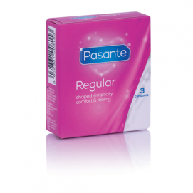 Pasante Regular condoms 3 stuks-Pasante - PleasureToys.nl