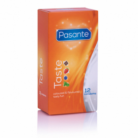 Pasante Taste Condooms - 12 Stuks-Pasante - PleasureToys.nl
