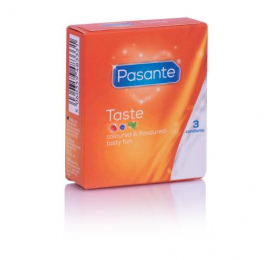 Pasante Taste Condooms - 3 stuks-Pasante - PleasureToys.nl