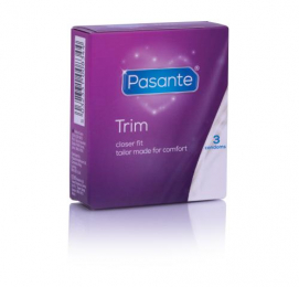 Pasante Trim Condooms - 3 stuks-Pasante - PleasureToys.nl