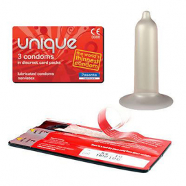 Pasante Unique Latex-vrije condooms 3 stuks-Pasante - PleasureToys.nl