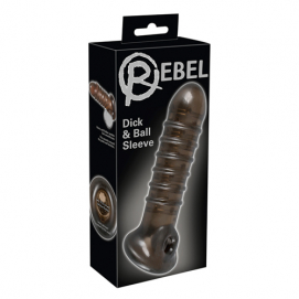 Penis Sleeve Met Ribbels - Zwart-You2Toys - PleasureToys.nl