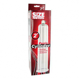 Penispomp Cilinder 2"-Size-Matters - PleasureToys.nl