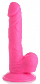 Poppin Dildo 16,5 cm - Roze-Pop-Peckers - PleasureToys.nl