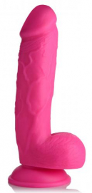 Poppin Dildo 20 cm - Roze-Pop-Peckers - PleasureToys.nl