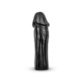 Realistische Dildo - 28 cm-All-Black - PleasureToys.nl