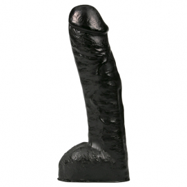 Realistische Dildo 29 cm - Zwart-All-Black - PleasureToys.nl