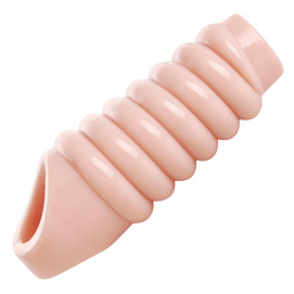 Really Ample - geribbelde penis sleeve-Size-Matters - PleasureToys.nl