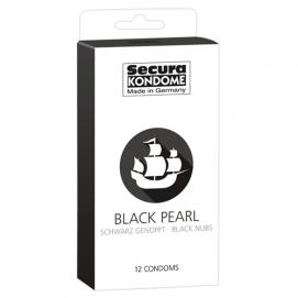 Secura Black Pearl Condooms - 12 Stuks - Secura Kondome | PleasureToys.nl