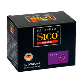 Sico Color Condooms - 50 Stuks - Sico | PleasureToys.nl