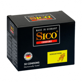 Sico Sensation Condooms - 50 Stuks - Sico | PleasureToys.nl