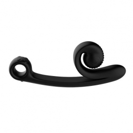 Snail Vibe Curve Duo Vibrator - Zwart-Snail-Vibe - PleasureToys.nl