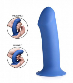 Squeeze-It Dikke Dildo - Blauw-Squeeze-It - PleasureToys.nl