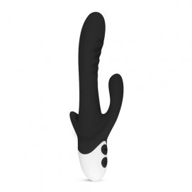 Stellar Vibe Rabbit Vibrator - Zwart-Easytoys-Vibe-Collection - PleasureToys.nl