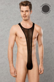 Transparante Heren Bodysuit - Doreanse | PleasureToys.nl