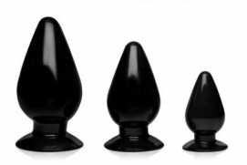 Triple Cones Anaalplug Set Van 3-Master-Series - PleasureToys.nl