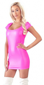 Wetlook Party Jurkje - Roze-Cottelli-Collection - PleasureToys.nl